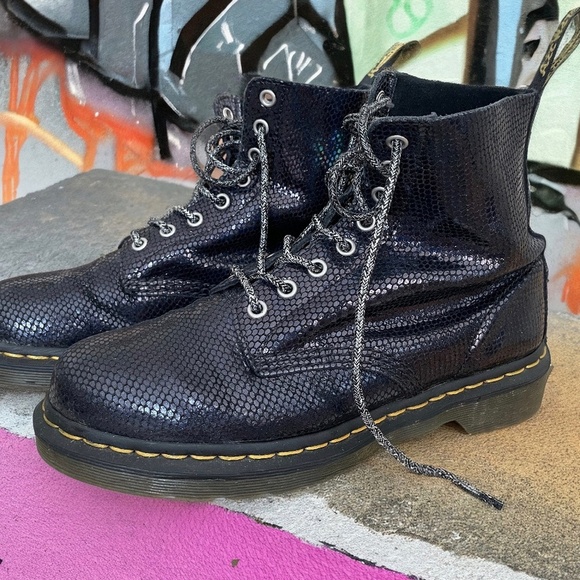 Doc Martens Sparkle Glitter Festival Boots